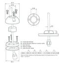 Scanstrut DS40-P Vertical Cable Seal