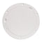 Beckson 8" Non-Skid Pry-Out Deck Plate - White