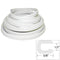 TACO Flexible Vinyl Trim - &#189;" Opening x &#8541;"W x 25'L - White