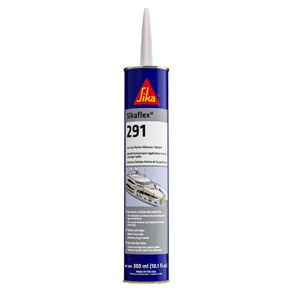 Sika Sikaflex 291 Fast Cure Adhesive &amp; Sealant 10.3oz(300ml) Cartridge - White