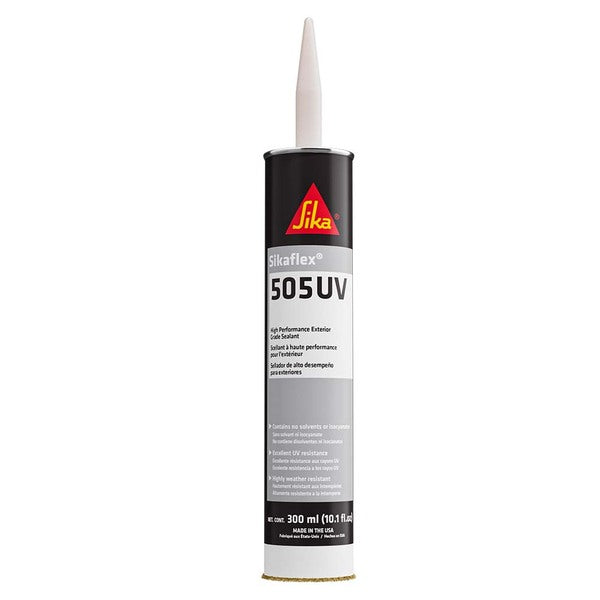 Sika Sikaflex 505UV High Performance Exterior Grade Sealant - 10.3oz(300ml) Cartridge - White