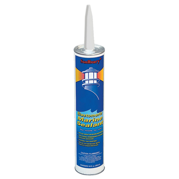 Sudbury Elastomeric Marine Sealant - 10oz Cartridge - Clear