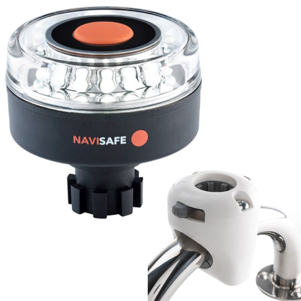 Navisafe Navilight 360 2NM w/Navibolt Base &amp; Rail Mount - White