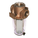 GROCO ARG-500 Series 1/2" Raw Water Strainer w/Non-Metallic Plastic Basket