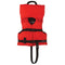 Onyx Nylon General Purpose Life Jacket - Infant/Child Under 50lbs - Red