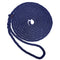 New England Ropes 3/8" Premium 3-Strand Dock Line - Navy Blue - 25&#39;