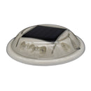 Hydro Glow C1B Round Solar Dock, Deck &amp; Pathway Light - Blue