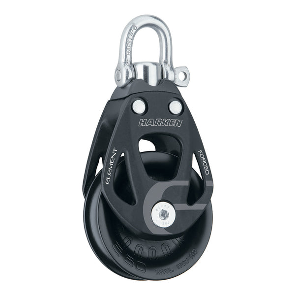 Harken 60mm Single Aluminum Element Block w/Swivel