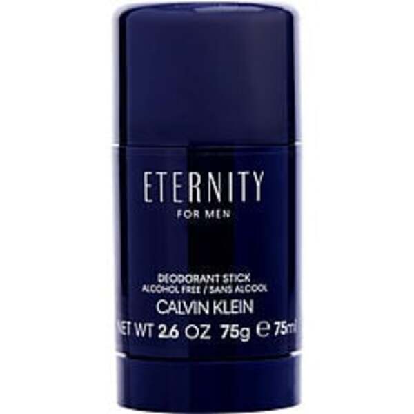 Eternity By Calvin Klein Deodorant Stick Alcohol Free 2.6 Oz For Men