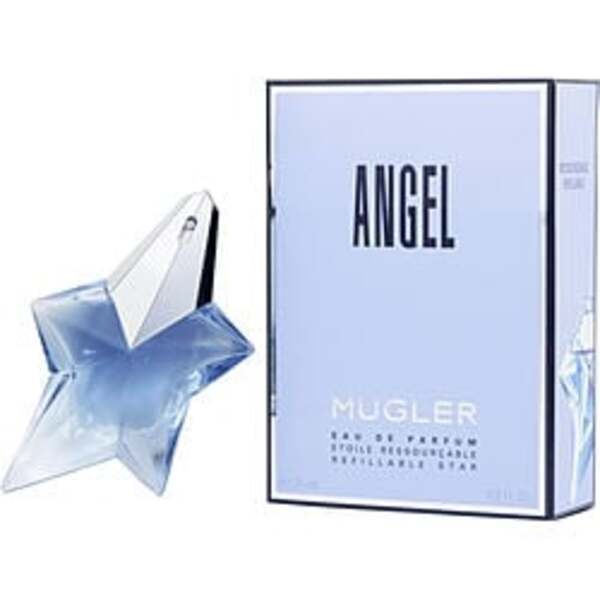 Angel By Thierry Mugler Eau De Parfum Spray Refillable 0.8 Oz For Women