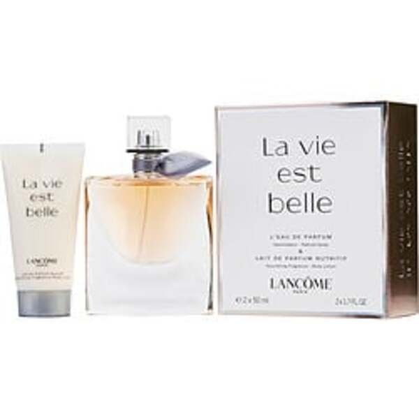 La Vie Est Belle By Lancome L'eau De Parfum Spray 1.7 Oz & Body Lotion 1.7 Oz (travel Offer) For Women