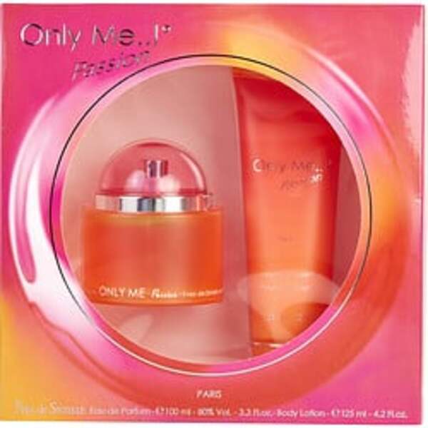 Only Me Passion By Yves De Sistelle Eau De Parfum Spray 3.3 Oz & Body Lotion 4.2 Oz For Women