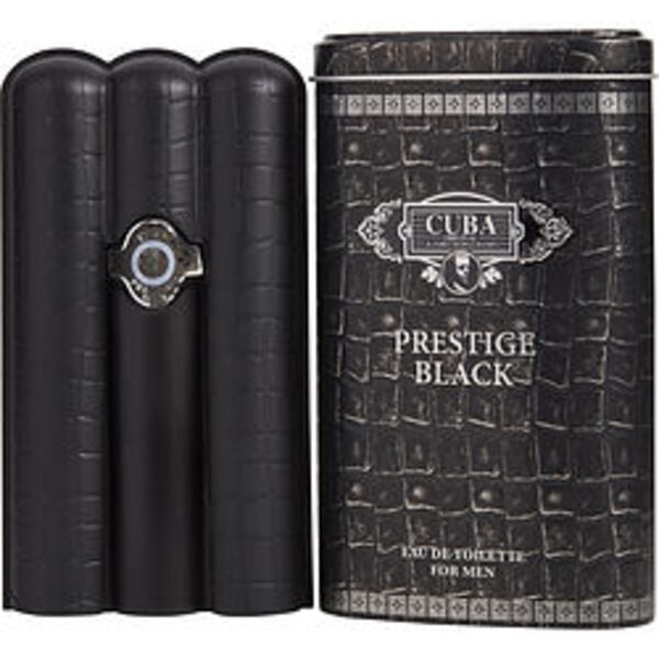 Cuba Prestige Black By Cuba Edt Spray 3 Oz For Men