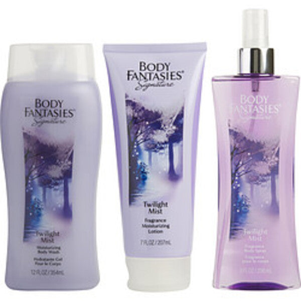 Body Fantasies Twilight By Body Fantasies Body Spray 8 Oz & Body Lotion 7 Oz & Body Wash 12 Oz For Women