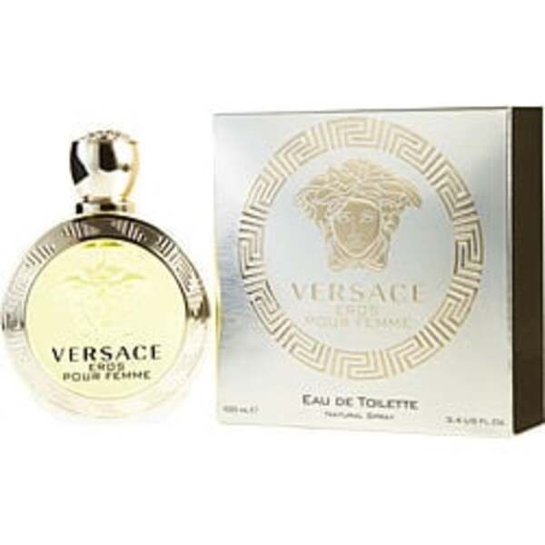 Versace Eros Pour Femme By Gianni Versace Edt Spray 3.4 Oz For Women