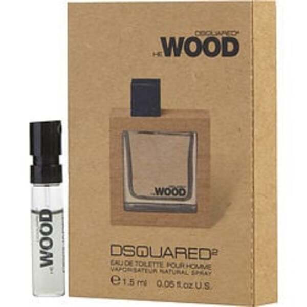 He Wood By Dsquared2 Edt Spray Vial On Card For Men