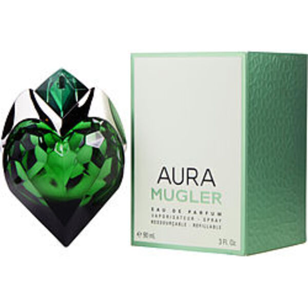 Aura Mugler By Thierry Mugler Eau De Parfum Refillable Spray 3 Oz For Women