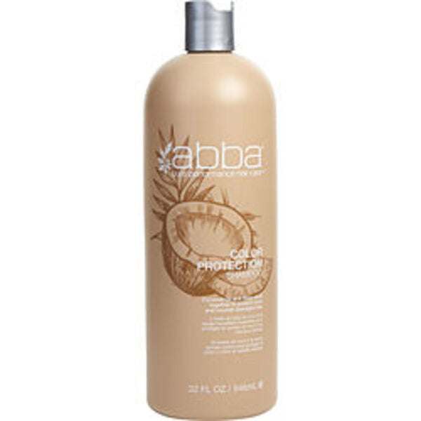 Abba By Abba Pure & Natural Hair Care Color Protection Shampoo 32 Oz (new Packaging) For Anyone