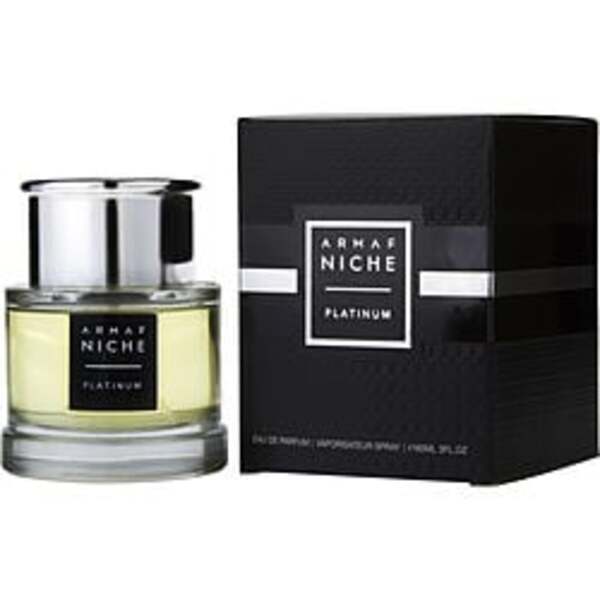 Armaf Niche Platinum By Armaf Eau De Parfum Spray 3 Oz For Men