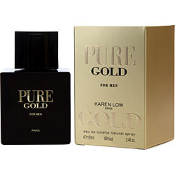 Karen Low Pure Gold By Karen Low Edt Spray 3.4 Oz For Men