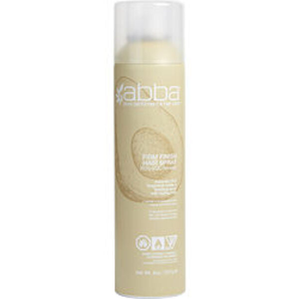 Abba By Abba Pure & Natural Hair Care Firm Finish Hair Spray Aerosol 8 Oz (packaging May Vary) For Anyone