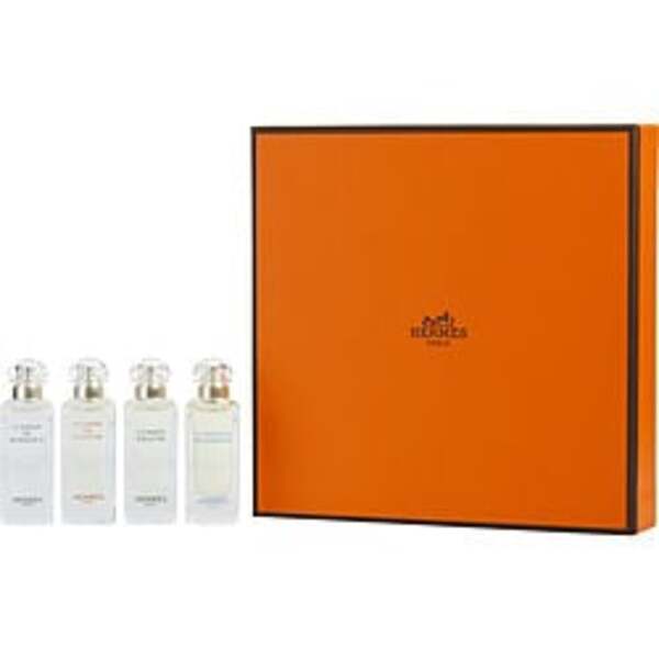 Hermes Variety By Hermes 4 Piece Mini Varity With Un Jardin En Mediterranee & Le Jardin De Monsieur Li & Un Jardin Sur Le Nil & Un Jardin Sur La Lagune And All Are Edt 0.25 Oz For Anyone